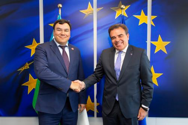 Deputy Prime Minister of Uzbekistan meets with the Vice President of the European Commission in Brussels