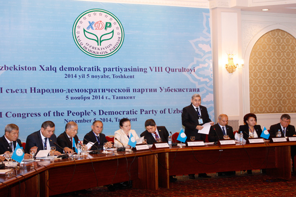 People’s Democratic Party of Uzbekistan holds its congress