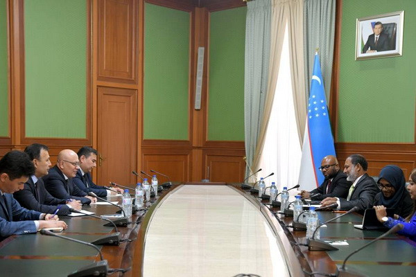 Furkat Sidikov holds a meeting with the Minister of Internal Affairs of the Republic of Maldives