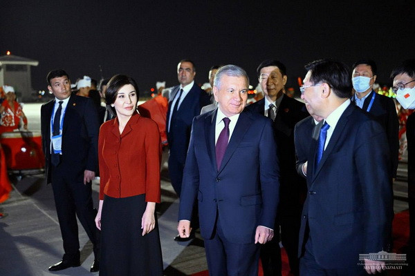 President of Uzbekistan arrives in Xi’an