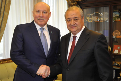 Абдулазиз Камилов принял генсека ШОС