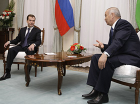 Medvedev: Russia ready to work with United States on Afghanistan 