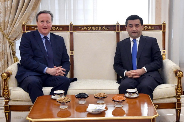 Bakhtiyor Saidov meets with the British Secretary of State for Foreign Affairs, Commonwealth Affairs and Development