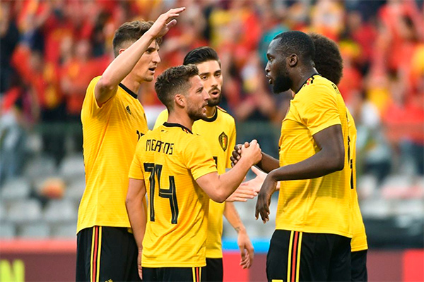 Бельгия разгромила Тунис