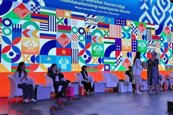 The first Volunteer Forum takes place in Tashkent under the auspices of the Year of Volunteer Movement in the CIS