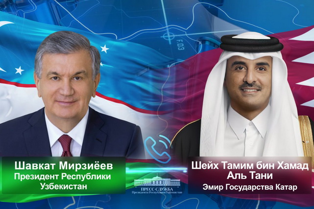 O‘zbekiston va Qatar yetakchilari ikki tomonlama munosabatlarning dolzarb masalalarini muhokama qildilar