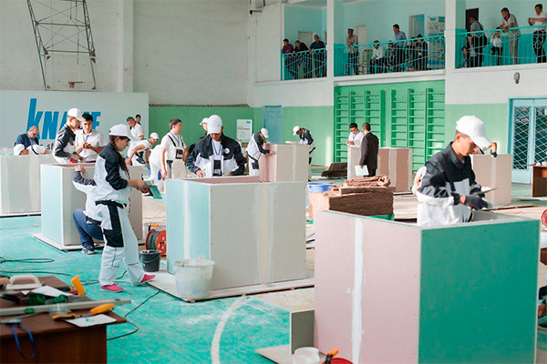 Margilan hosts contest “Master of construction-make up works”