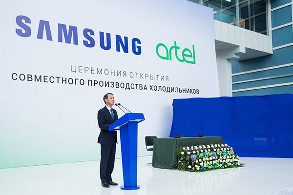 Холодильники Samsung, произведенные в Узбекистане