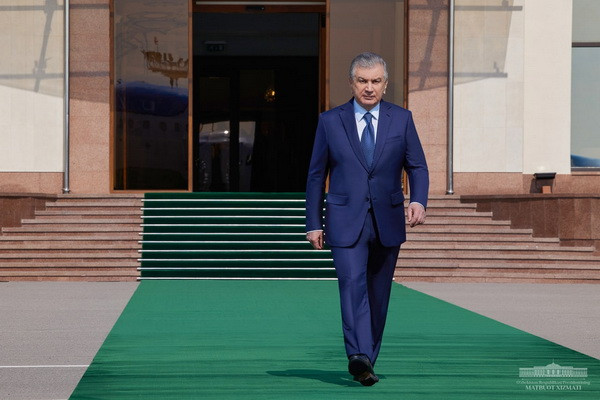 President departs for Kyrgyzstan