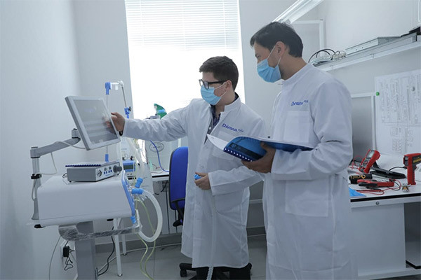 Production of artificial lung ventilation devices launched in Uzbekistan