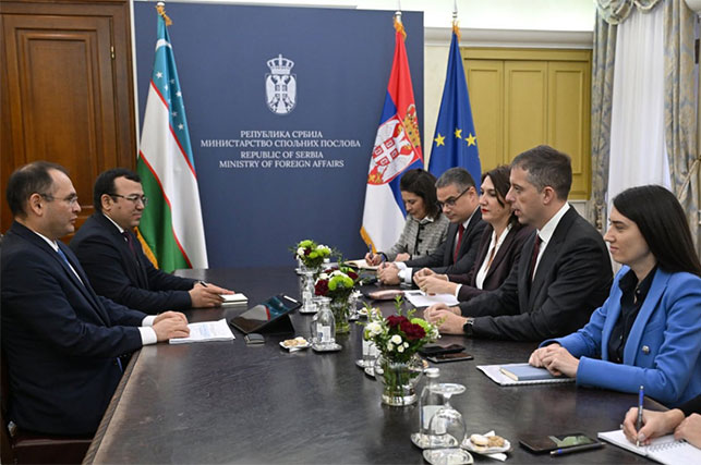 Serbian Foreign Minister Highlights Strong Ties with Uzbekistan