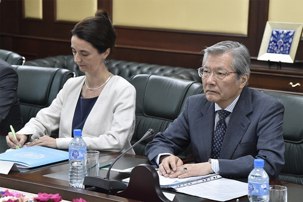 Uzbek FM receives UN Secretary General’s Special Representative