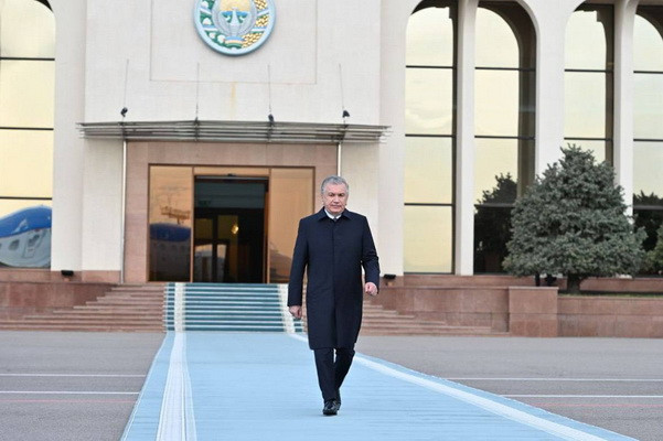 Uzbek President leaves for Kashkadarya