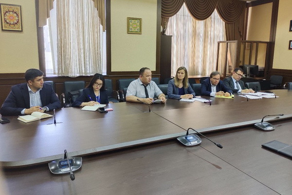 A meeting with the technical mission of the EBRD was held at the Chamber of Commerce and Industry of Uzbekistan