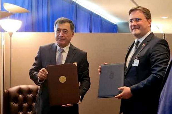 Владимир Норов встретился с Министром иностранных дел Республики Сербия