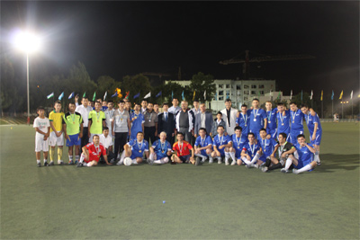 UzLiDeP wins football tournament
