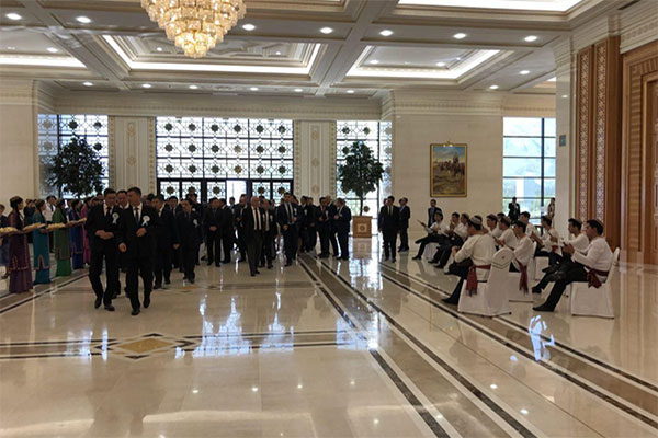 Uztekstilprom Association takes part in exhibition in Ashgabat