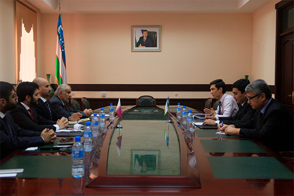 В Минвнешторге Узбекистана состоялась встреча с делегацией Катара