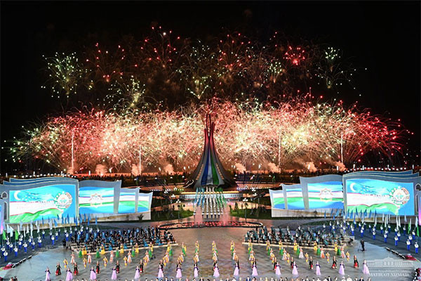 Celebrations on the occasion of the thirty-second anniversary of the independence of Uzbekistan were held in Tashkent
