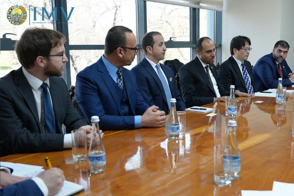 A meeting was held on the development of the water supply sector with representatives of Abu Dhabi Sewerage Services Company