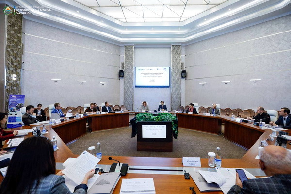 The presentation of the report “Monitoring the progress of Uzbekistan on the path of “green” growth” took place