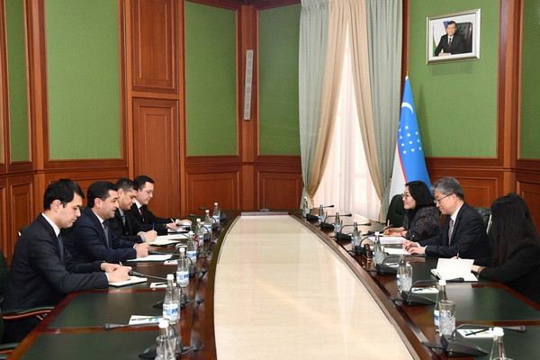 Bakhtiyor Saidov receives Ambassador Extraordinary and Plenipotentiary of the Republic of Korea