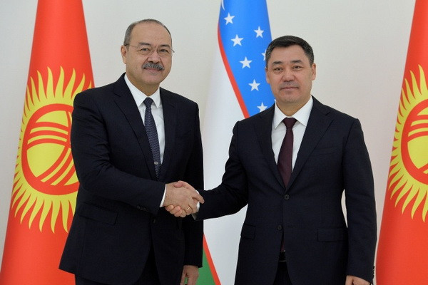 Prime Minister of Uzbekistan Abdulla Aripov meets with the President of the Kyrgyz Republic