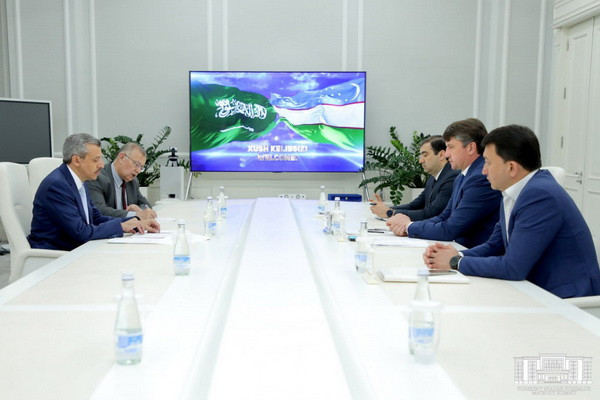 Хоким Ташкента провел встречу с Послом Королевства Саудовской Аравии