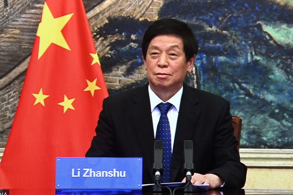 Chairman of the Senate and the Chairman of the Standing Committee of the National People’s Congress of China hold talks