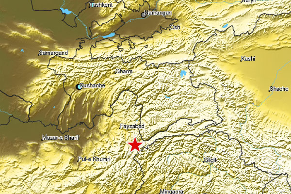 Earthquake in Afghanistan jolts Uzbekistan