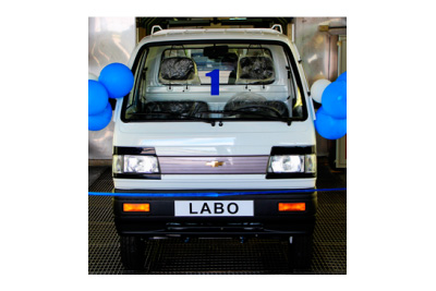 GM Uzbekistan starts to produce mini-pickup Labo