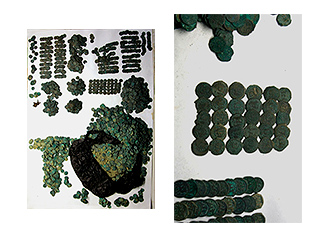 В Узбекистане найдены медные монеты VII – VIII веков