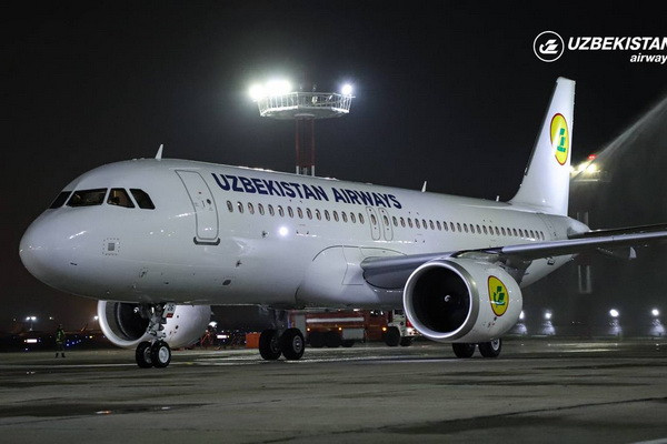 Флот Uzbekistan Airways пополнился ещё одним новым самолётом