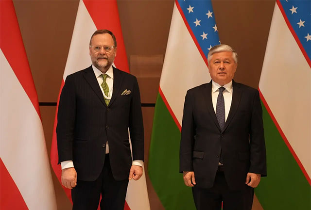 O‘zbek–Avstriya munosabatlarini yanada rivojlantirish masalalari muhokama qilindi