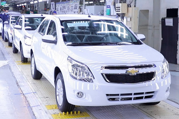 Sales of Chevrolet cars in Kazakhstan fall threefold