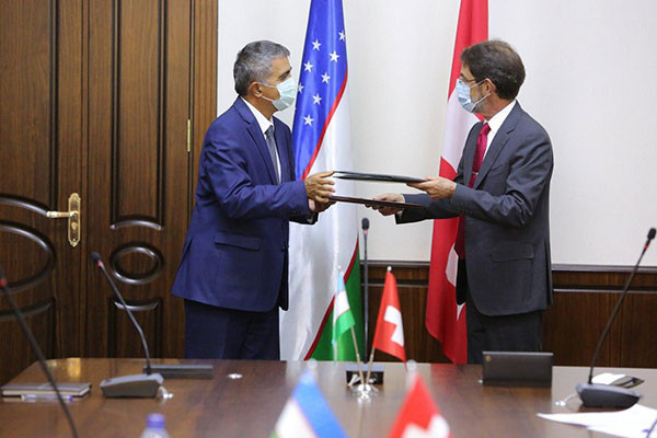 Uzbek-Swiss Bilateral Agreement on National Water Resources Management Project has been signed