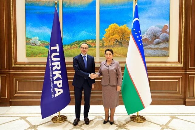 Председатель Сената Узбекистана встретилась с генсекретарём ТюркПА