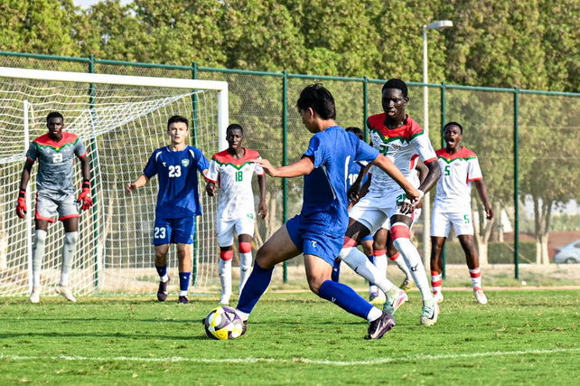 Юношеская сборная Узбекистана U-17 проиграла Буркина-Фасо 0:4