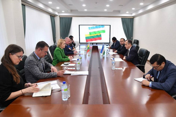 Tashkent hosted negotiations between the deputy foreign ministers of Uzbekistan and Lithuania