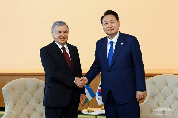 Leaders of Uzbekistan and South Korea discuss the preparation of a new economic agenda for strategic partnership