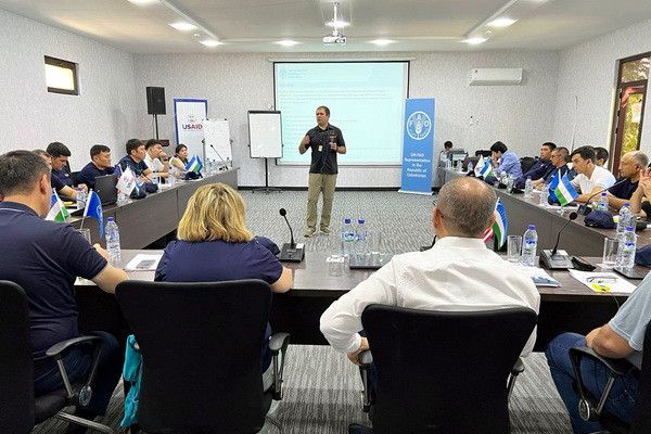 FAO и USAID провели обучение для повышения охраны здоровья животных в Узбекистане