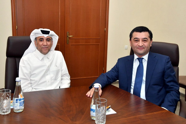 Bakhtiyor Saidov holds talks with the Ambassador of Qatar