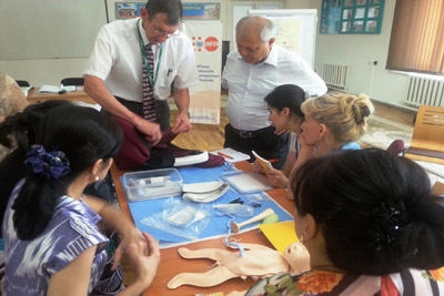 ЮНФПА и LDS Charities совместно провели тренинг для акушерок