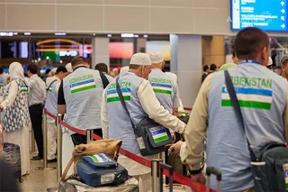 Из Ташкента в Медину вылетают первые паломники для совершения хаджа сезона 2024