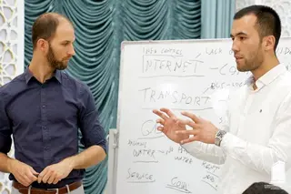 Master plans are being developed for the development of Shakhrisabz and Kamashi districts