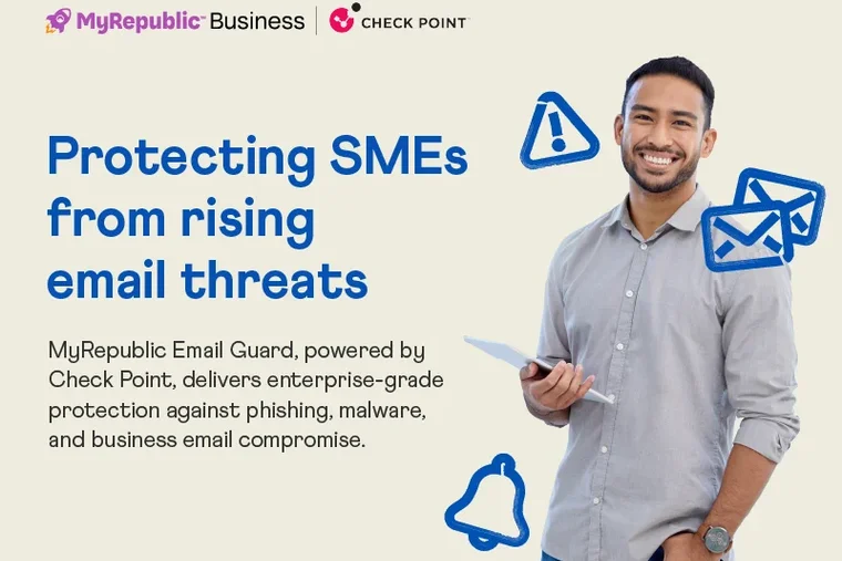 MyRepublic Launches MyRepublic Email Guard to Protect Singapore’s SMEs From Rising Email-Borne Cyber Threats