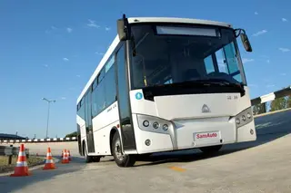 Production of buses SamAuto SAZ LE60 to begin in Kazakhstan