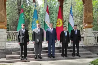 Vladimir Norov takes part in the regular meeting of the Foreign Ministers of the Central Asian countries