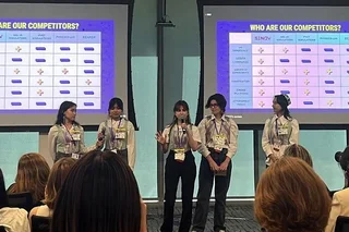 A team of girls from Uzbekistan take third place in the finals of the Technovation Girls 2023