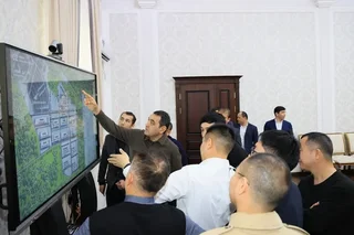 В Ферганской области обсудили новые инвестиционные проекты китайской компании Hunan Zhongwei